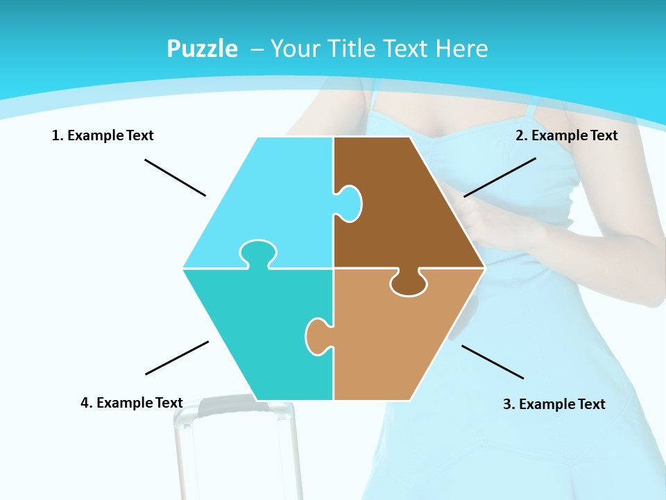 Girl  Travel PowerPoint Template