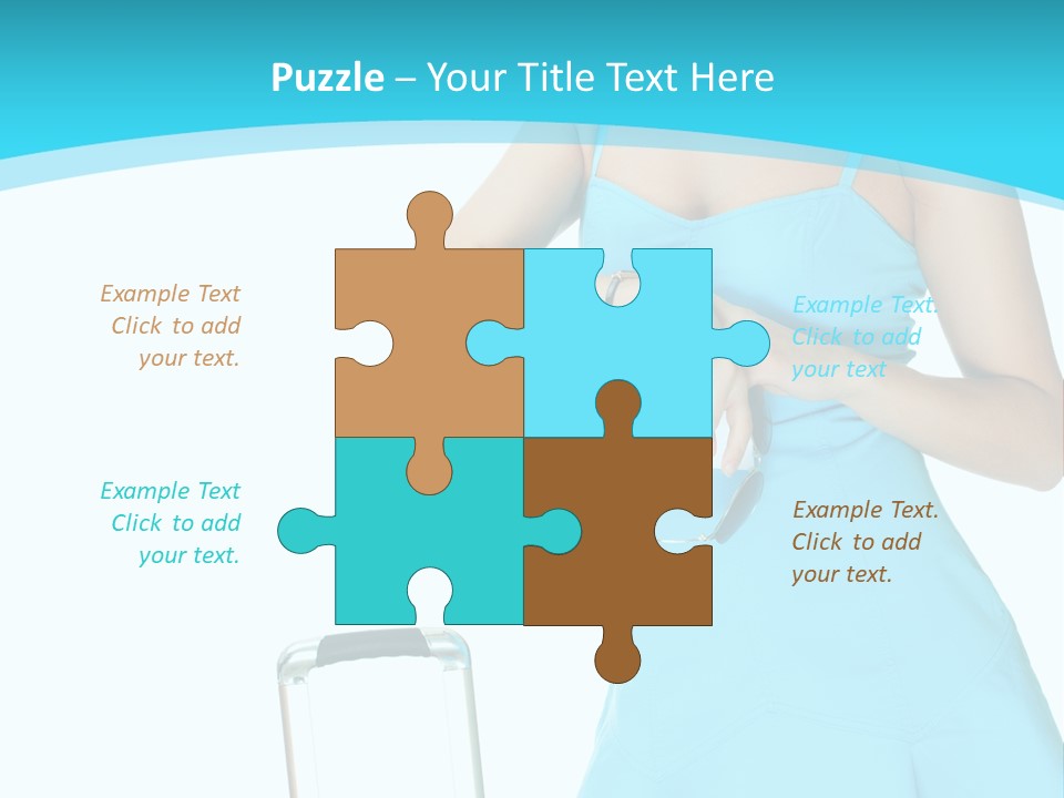 Girl  Travel PowerPoint Template