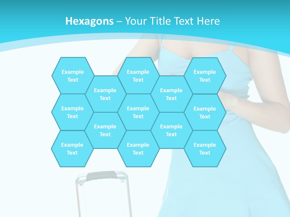 Girl  Travel PowerPoint Template