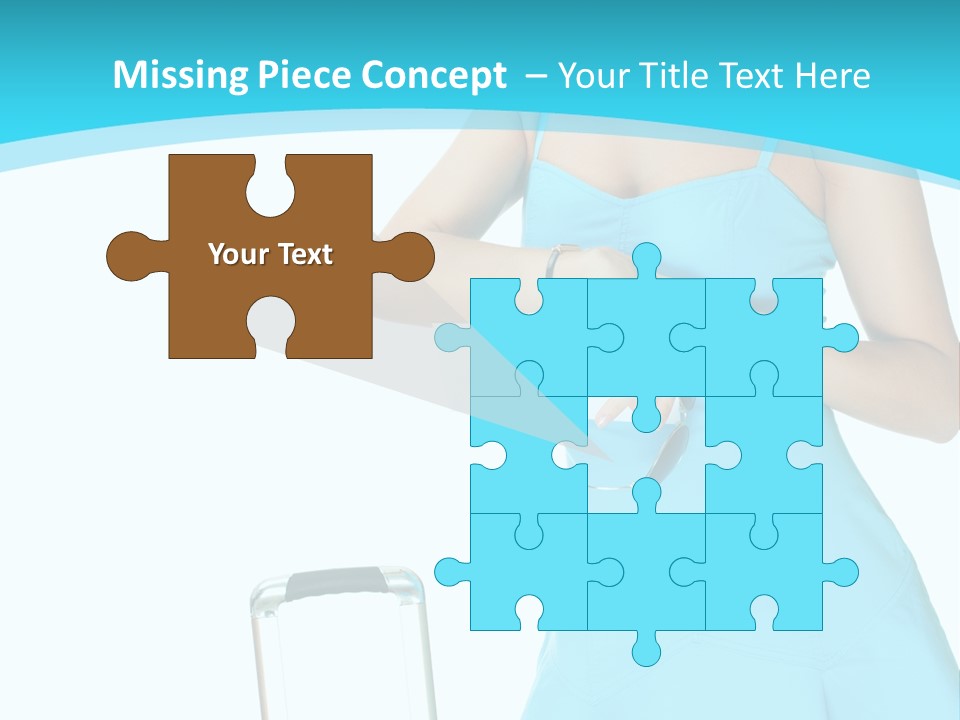 Girl  Travel PowerPoint Template