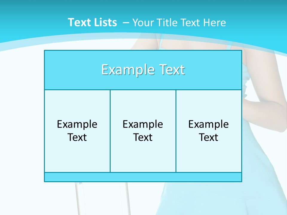 Girl  Travel PowerPoint Template