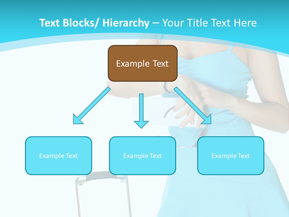 Girl  Travel PowerPoint Template