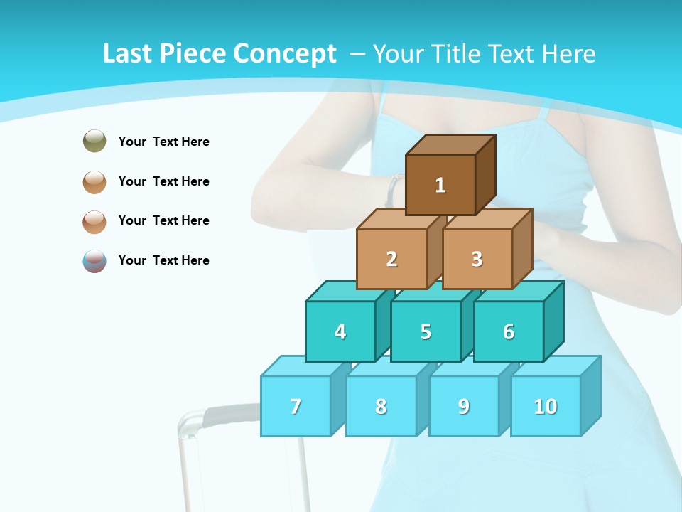 Girl  Travel PowerPoint Template