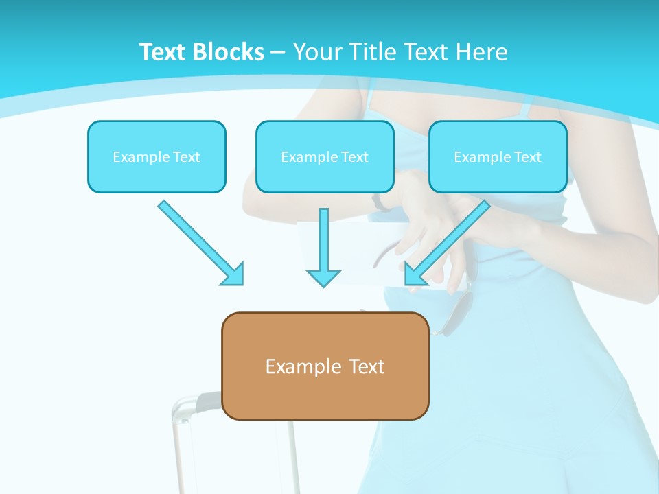 Girl  Travel PowerPoint Template