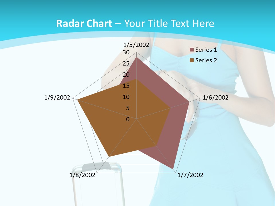 Girl  Travel PowerPoint Template