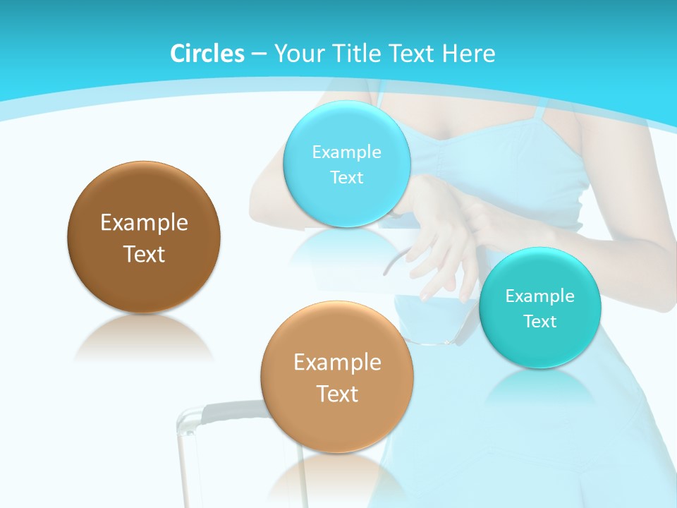 Girl  Travel PowerPoint Template