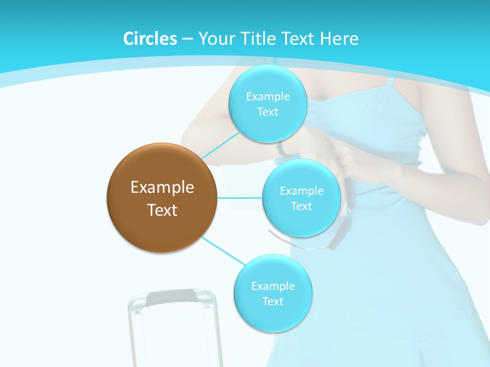 Girl  Travel PowerPoint Template