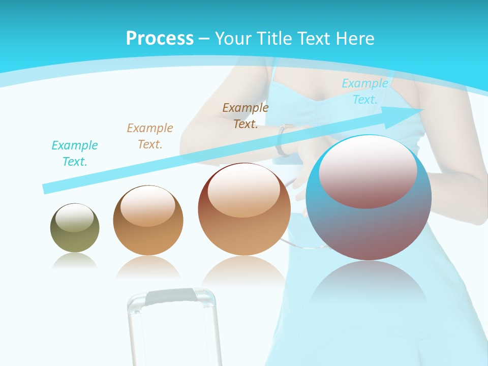 Girl  Travel PowerPoint Template