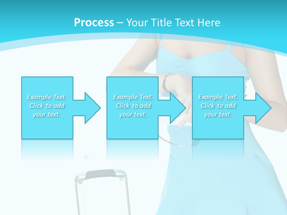 Girl  Travel PowerPoint Template