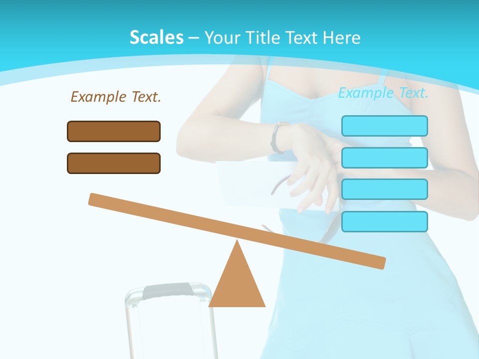 Girl  Travel PowerPoint Template