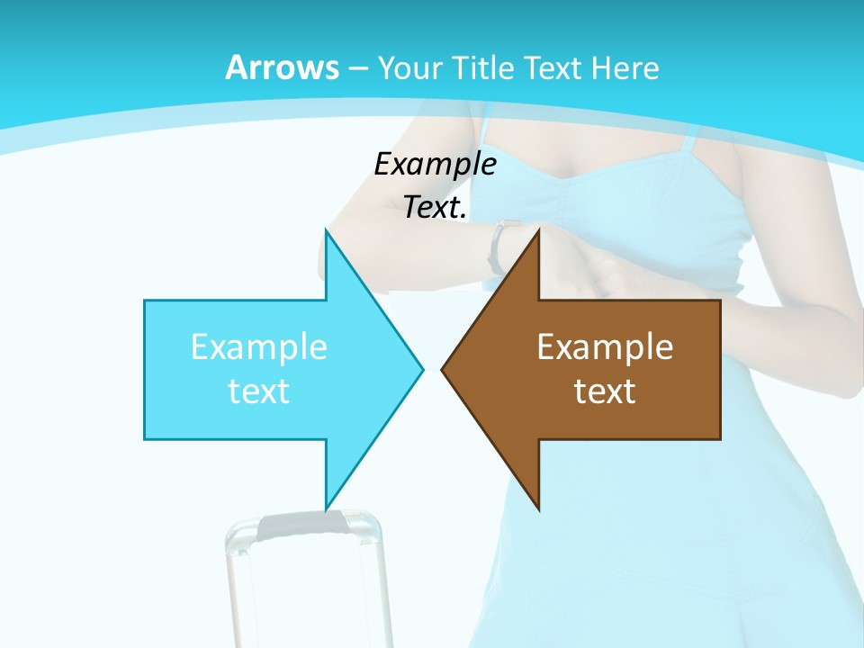 Girl  Travel PowerPoint Template