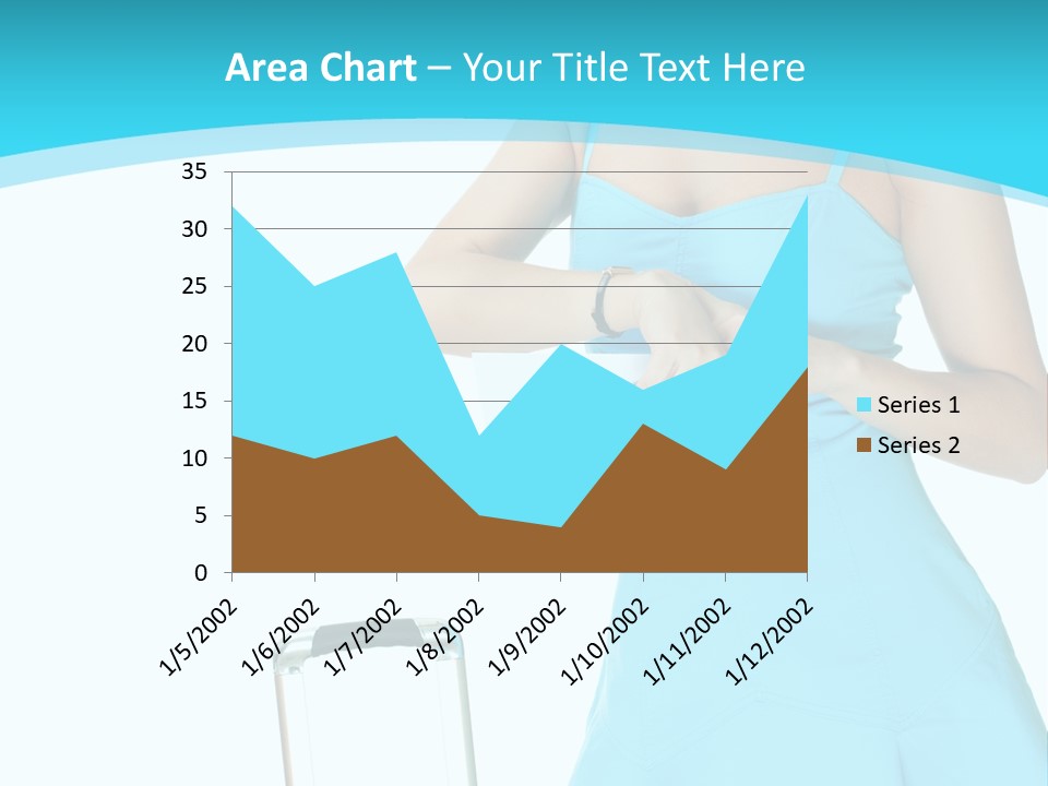 Girl  Travel PowerPoint Template