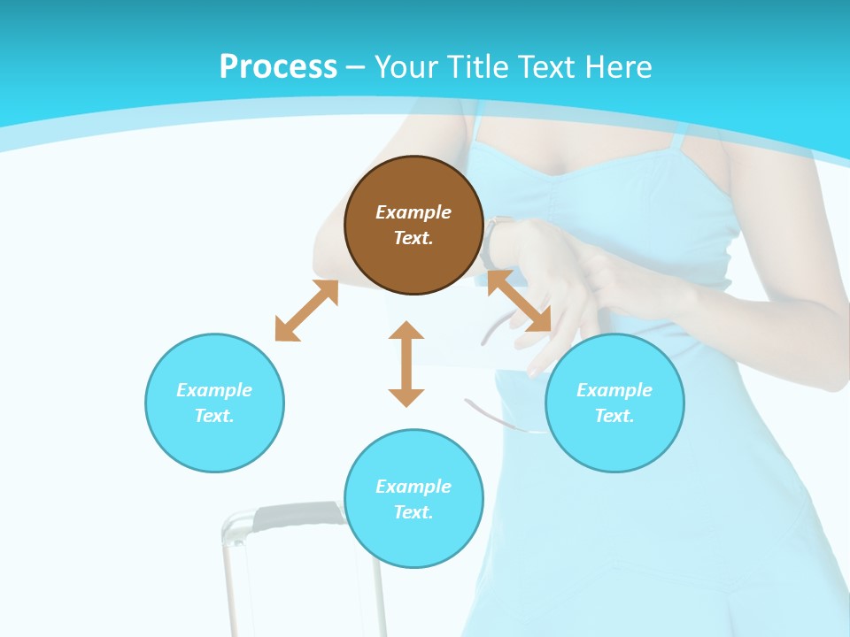 Girl  Travel PowerPoint Template