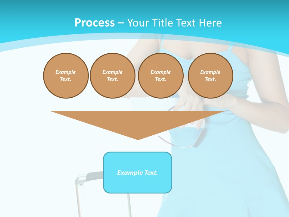 Girl  Travel PowerPoint Template