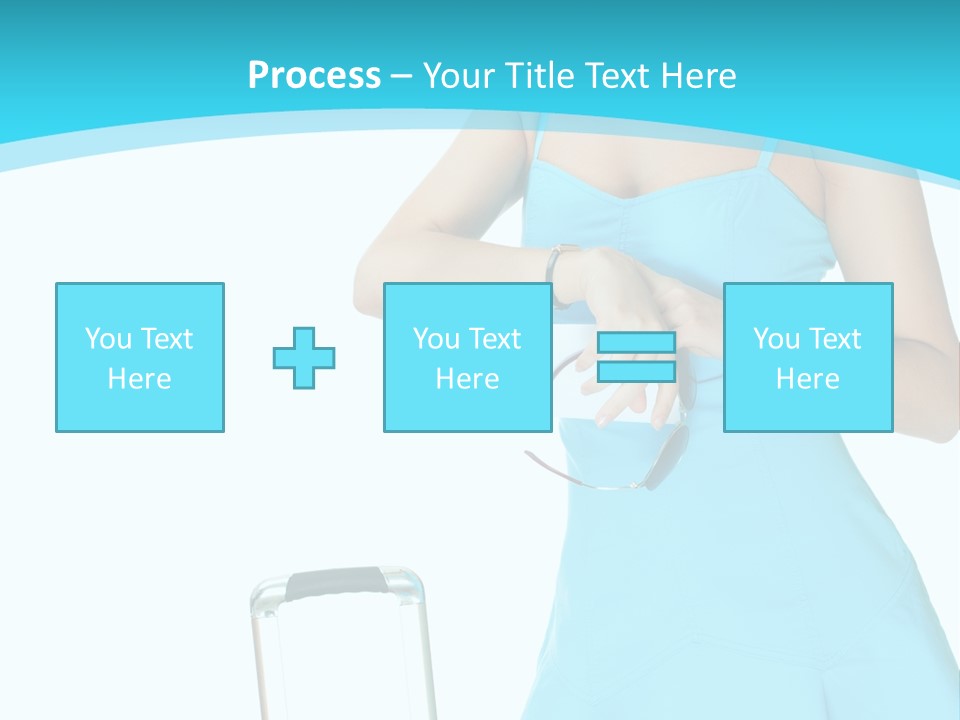 Girl  Travel PowerPoint Template