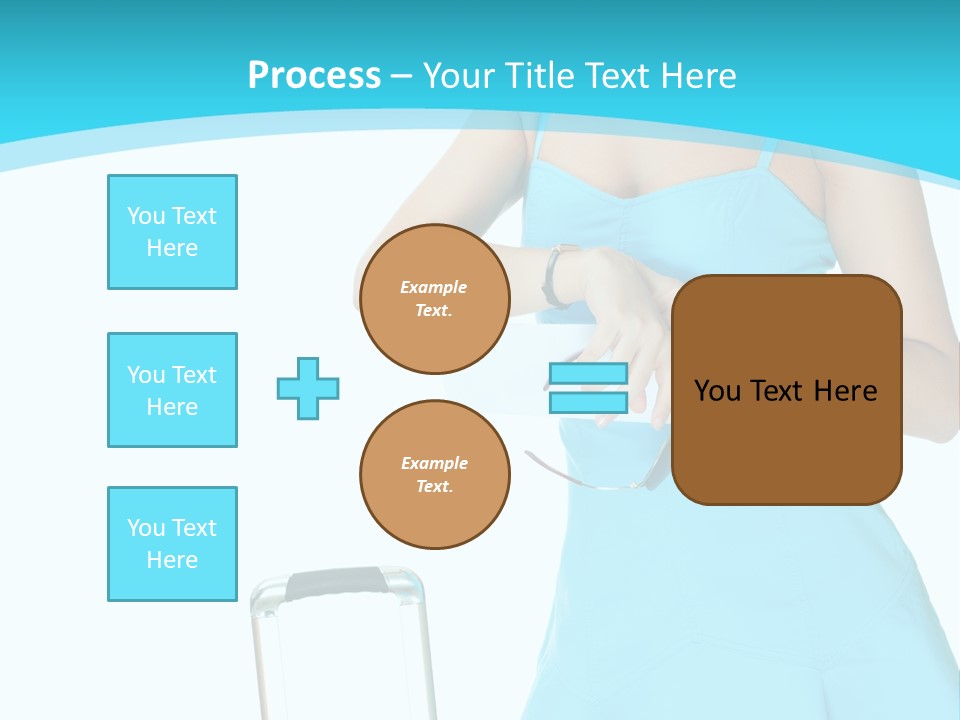 Girl  Travel PowerPoint Template