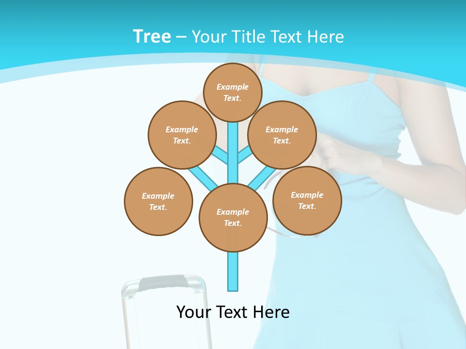 Girl  Travel PowerPoint Template