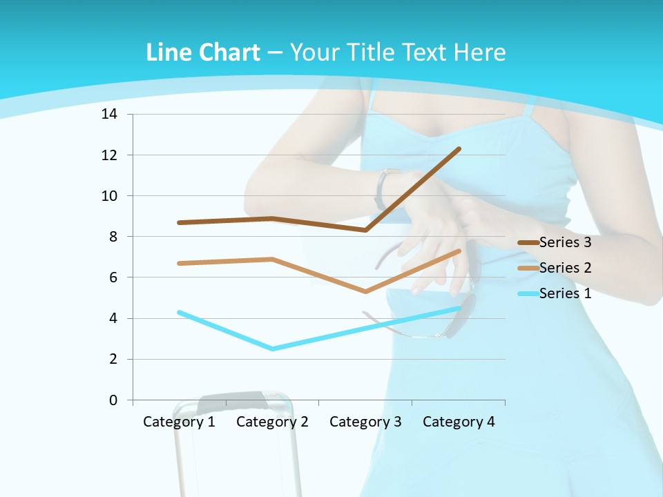 Girl  Travel PowerPoint Template