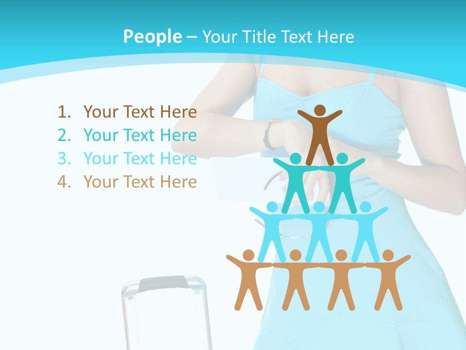 Girl  Travel PowerPoint Template