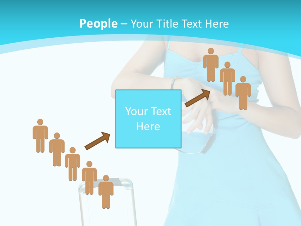 Girl  Travel PowerPoint Template