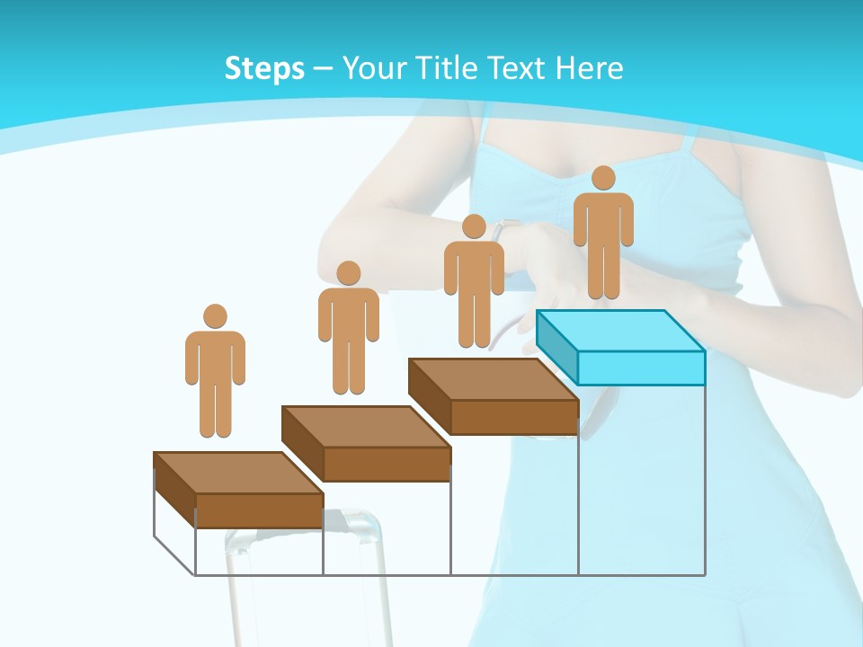 Girl  Travel PowerPoint Template