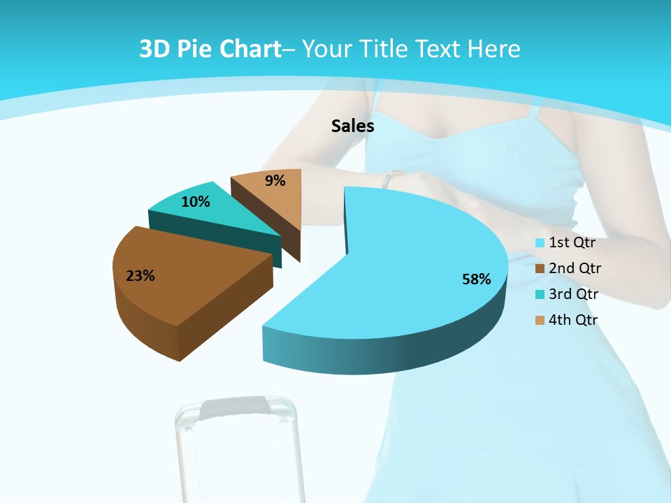 Girl  Travel PowerPoint Template