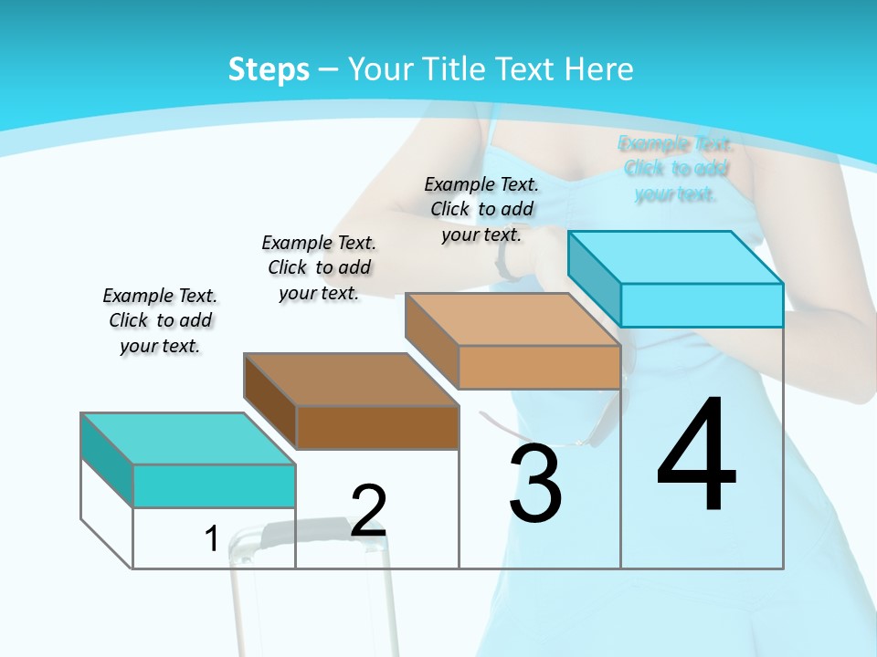 Girl  Travel PowerPoint Template