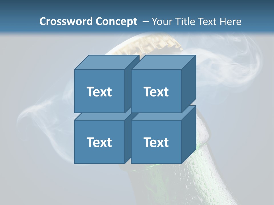 Drop Green Lager PowerPoint Template