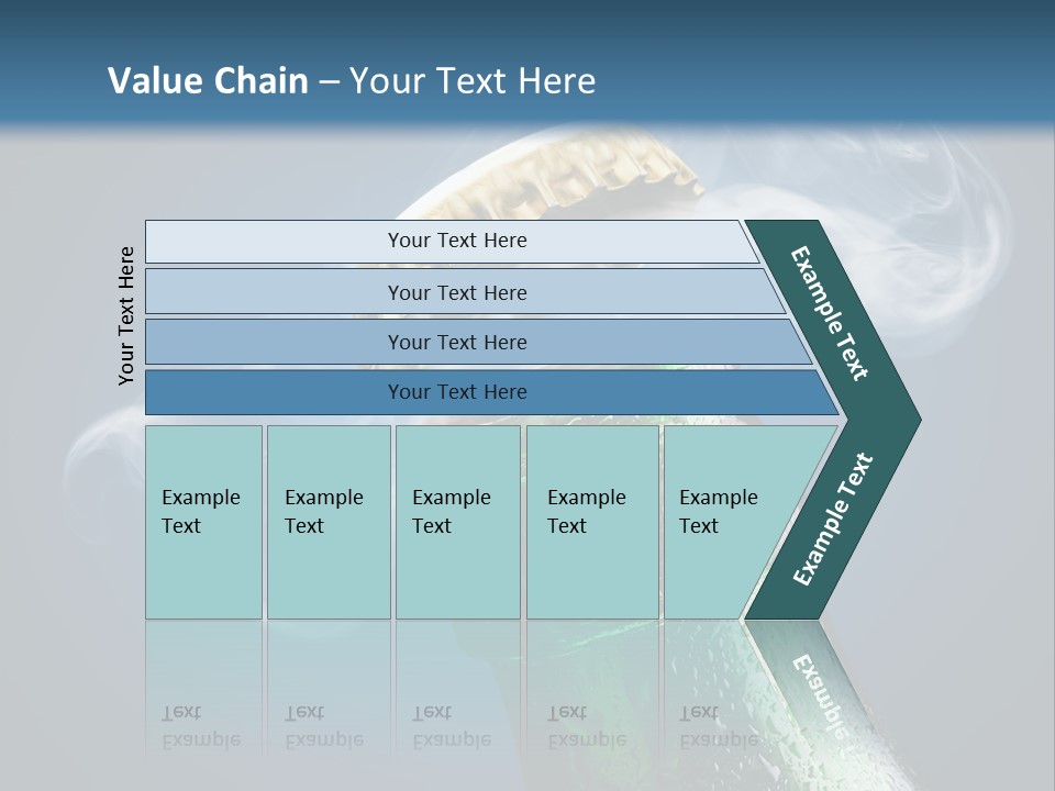 Drop Green Lager PowerPoint Template