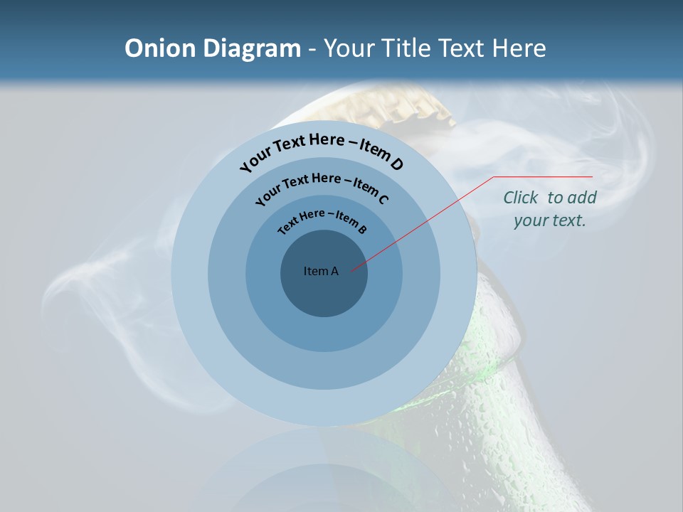 Drop Green Lager PowerPoint Template