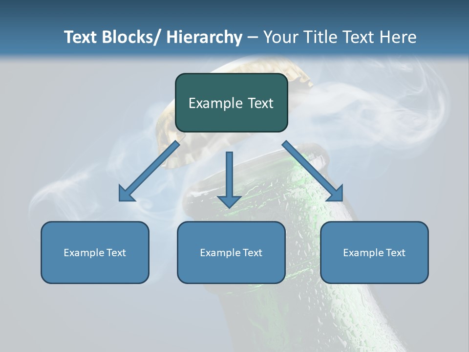 Drop Green Lager PowerPoint Template