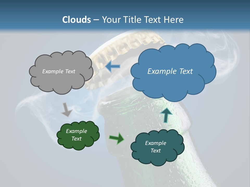 Drop Green Lager PowerPoint Template