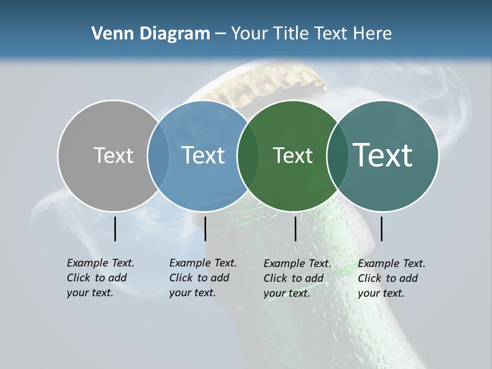 Drop Green Lager PowerPoint Template
