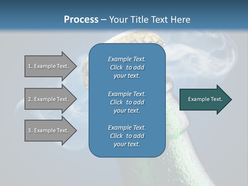 Drop Green Lager PowerPoint Template