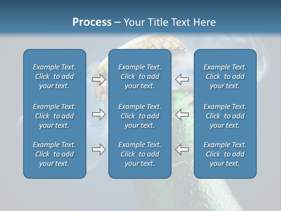 Drop Green Lager PowerPoint Template