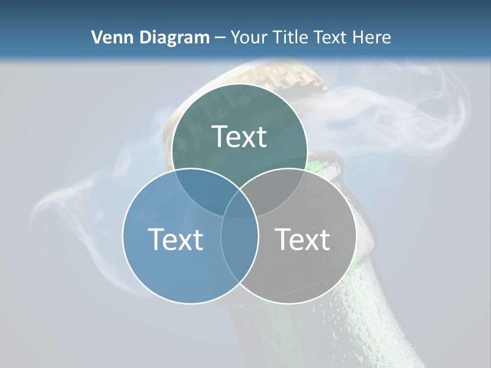 Drop Green Lager PowerPoint Template
