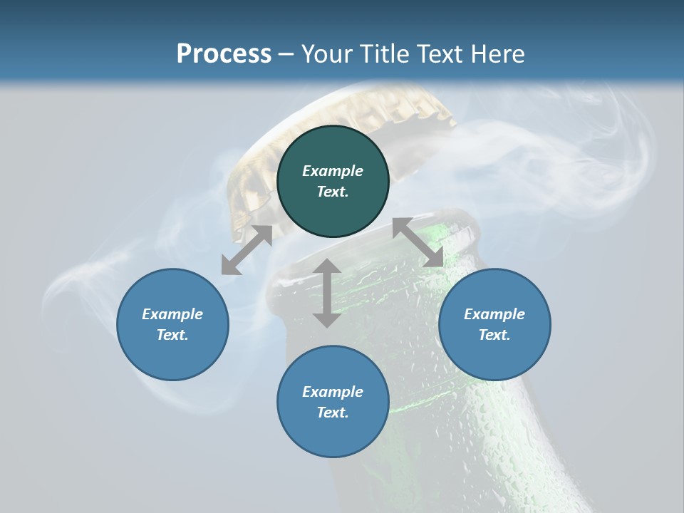 Drop Green Lager PowerPoint Template