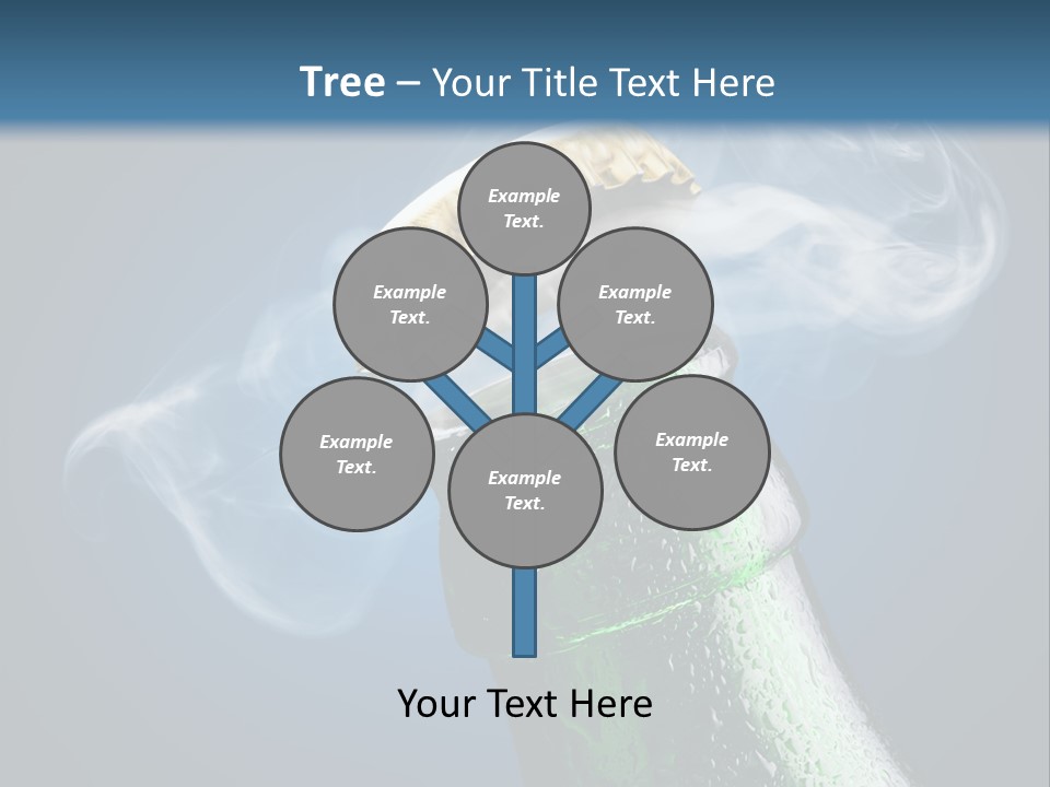 Drop Green Lager PowerPoint Template