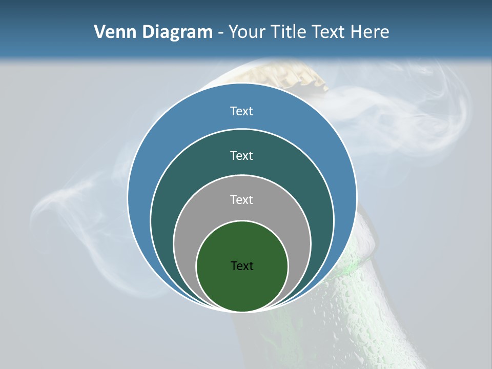 Drop Green Lager PowerPoint Template