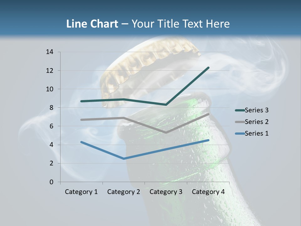 Drop Green Lager PowerPoint Template