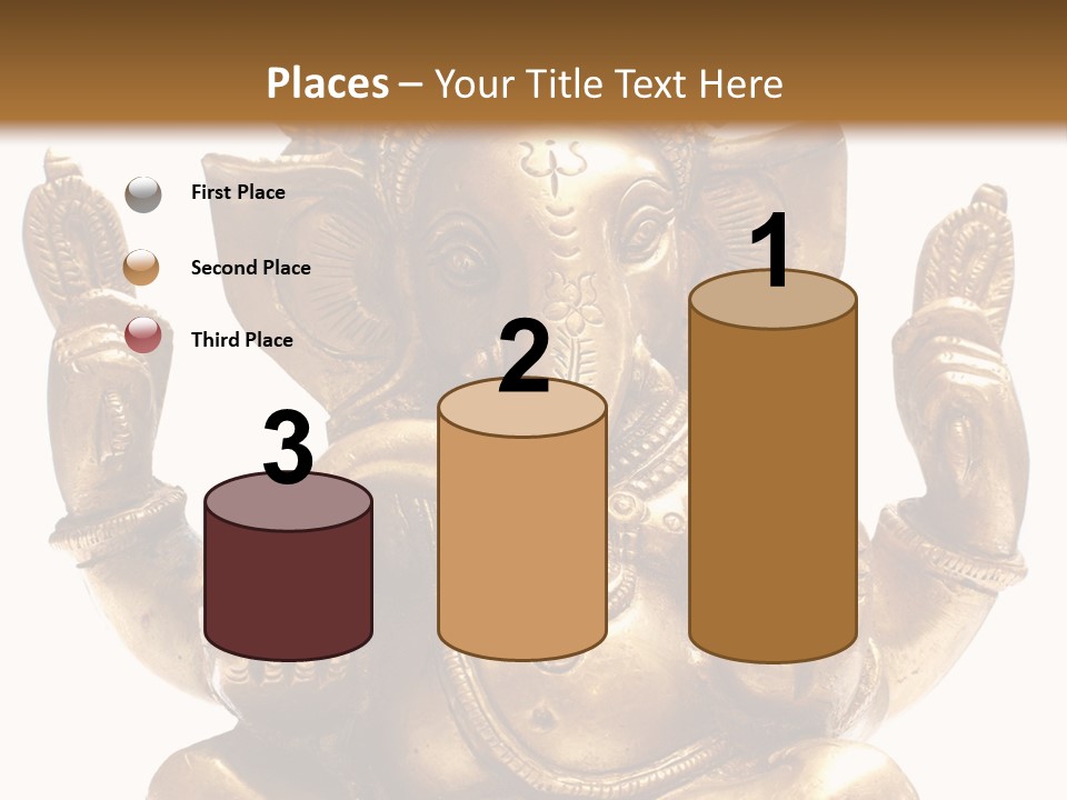 Culture Hands Sculpture PowerPoint Template