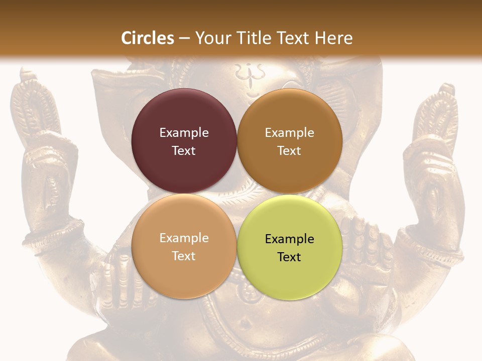 Culture Hands Sculpture PowerPoint Template