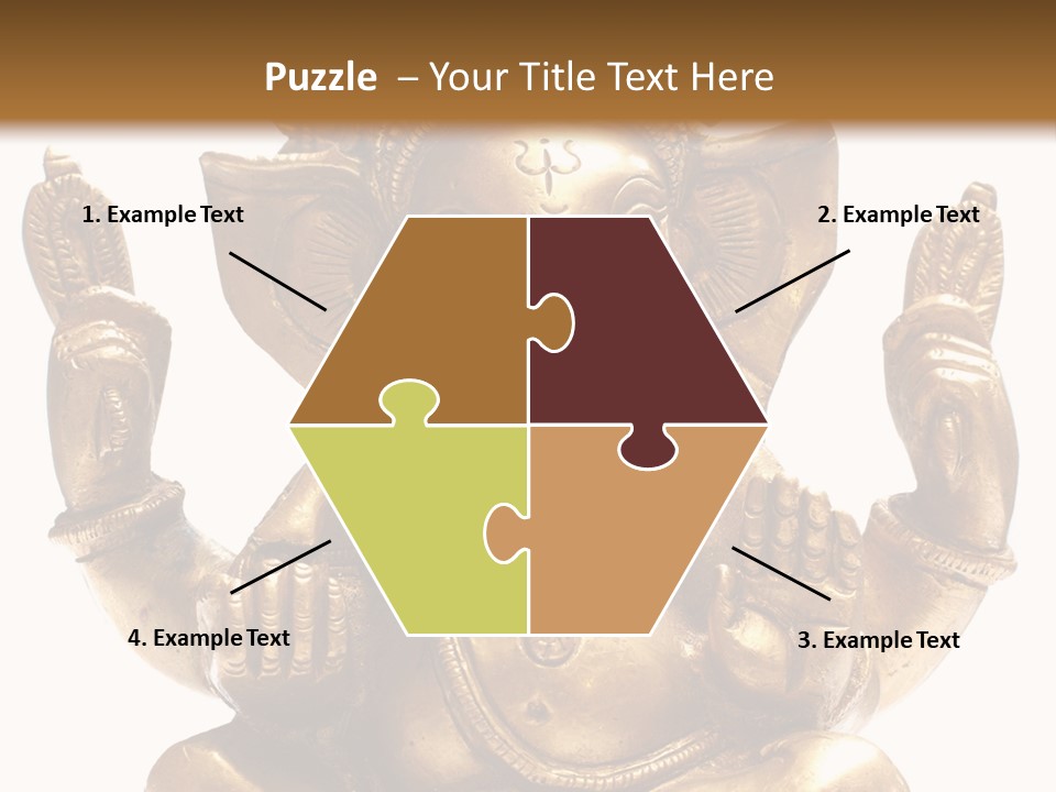 Culture Hands Sculpture PowerPoint Template