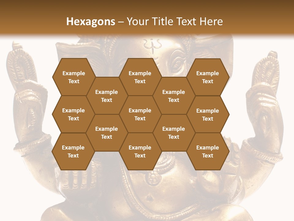 Culture Hands Sculpture PowerPoint Template