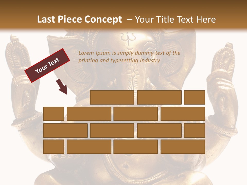 Culture Hands Sculpture PowerPoint Template