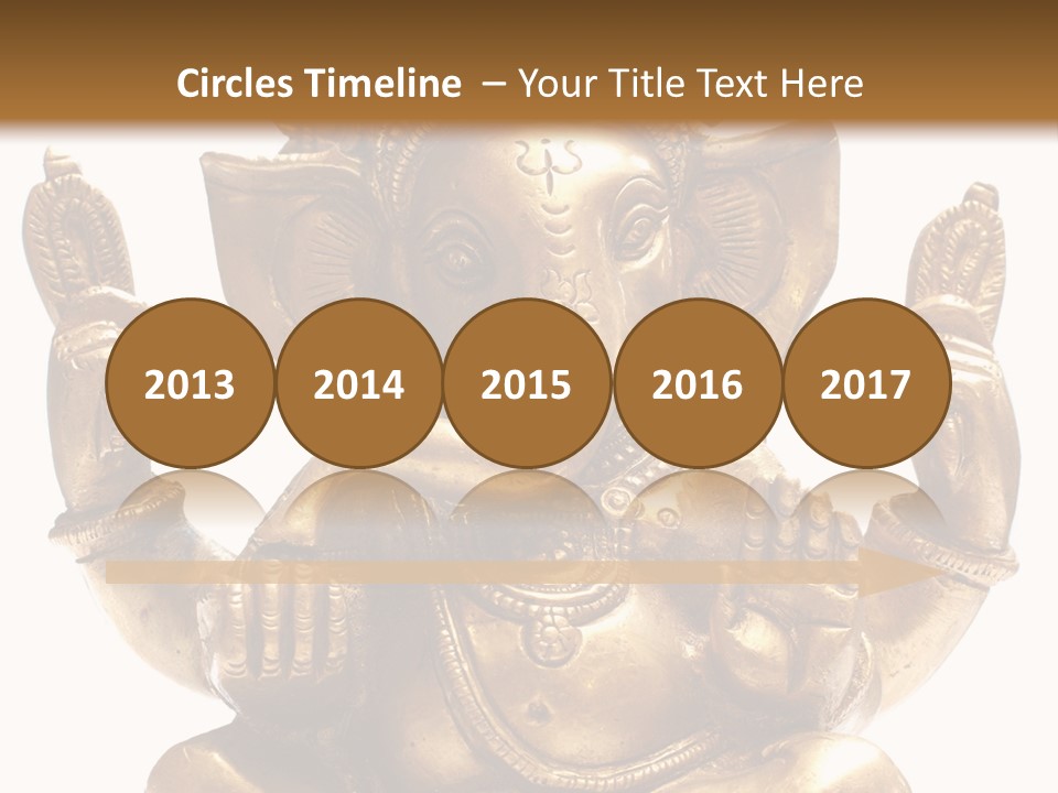 Culture Hands Sculpture PowerPoint Template