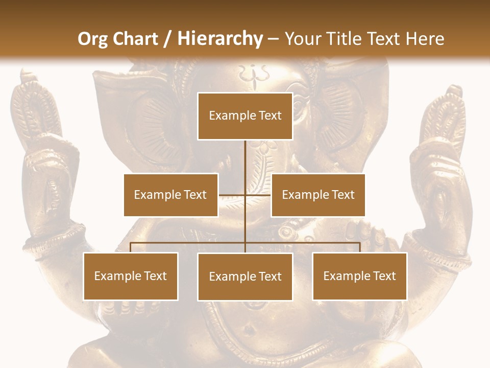 Culture Hands Sculpture PowerPoint Template