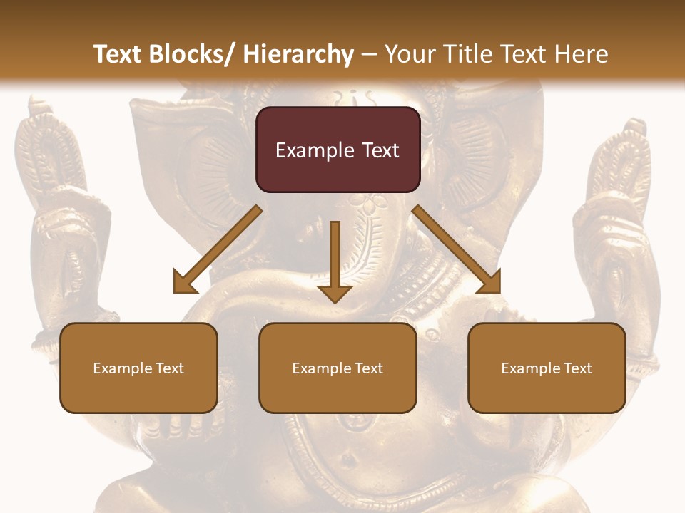 Culture Hands Sculpture PowerPoint Template