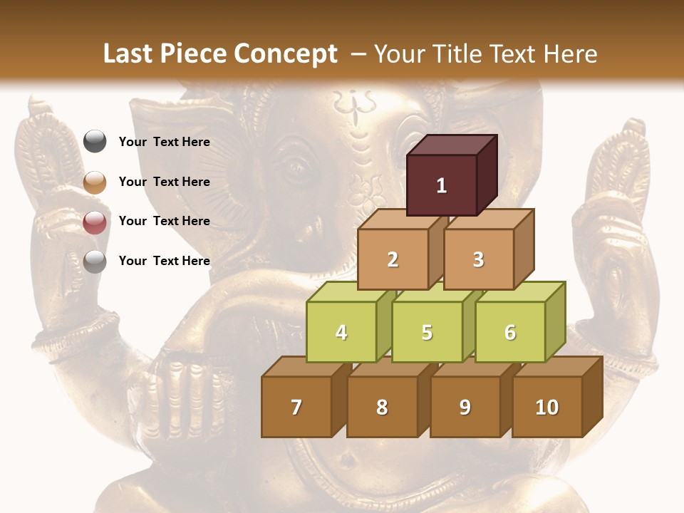 Culture Hands Sculpture PowerPoint Template