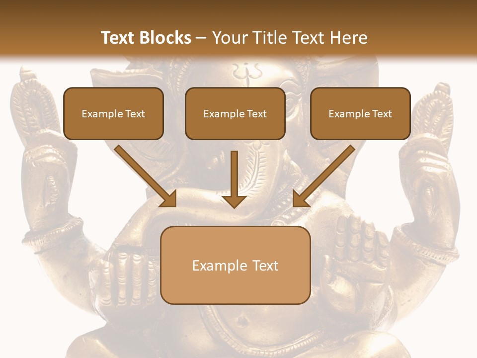 Culture Hands Sculpture PowerPoint Template